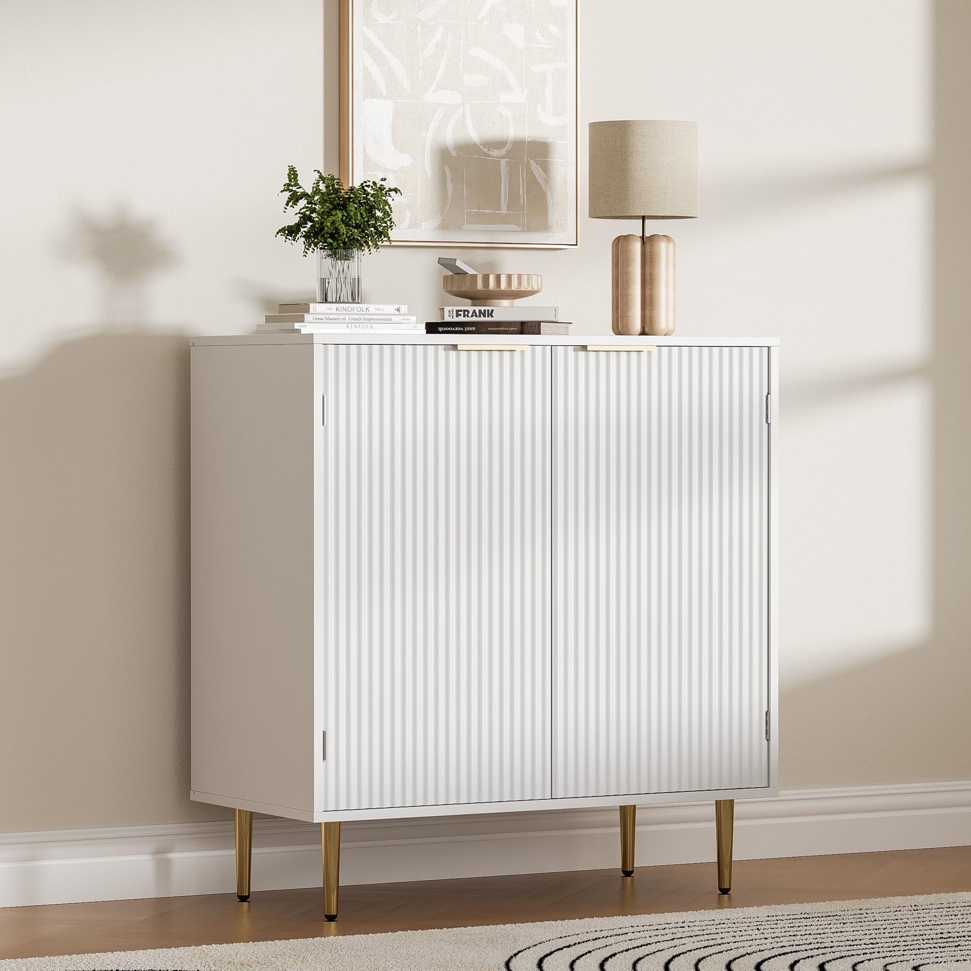 Buffet Sideboard Cabinet with 2 Doors, Kitchen Cabinet