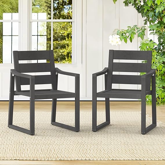 HDPS Outdoor Patio Dining Set All Weather Outdoor Table and Chairs