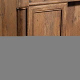 Sauder Palladia Executive Desk, Engineered Wood, 29.5"D x 65.1"W x 29.61"H, Vintage Oak finish