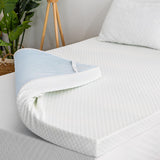 3 Inch Gel Memory Foam Mattress Topper Queen Size, Cooling Bed Topper for Pressure Relief