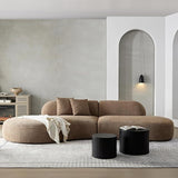 Modular Sectional Sofa,135.4" Oversized Curved Couch