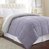 Down Alternative Microfiber Quilted Reversible Comforter & Duvet Insert - Soft