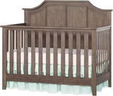 Rylan 4-in-1 Convertible Crib, Baby Crib Converts to Day Bed, Toddler Bed and Full Size Bed,