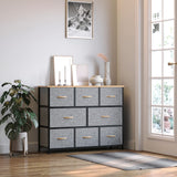 Drawer Dresser, 3-Tier Fabric Chest of Drawers, Storage Tower Organizer Unit