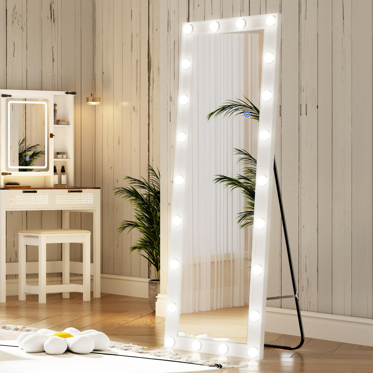 59"x16" Full Length Mirror Full Body Floor Mirror Standing Hanging or Leaning Wall