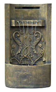 26" Fountain: Outdoor Water Feature Perfect for Patios, Welcome Areas, Porches, Decks