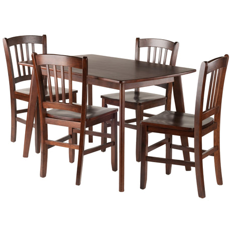 Wood Shaye Dining set, Walnut