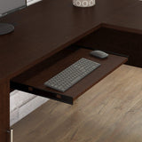 Somerset 72W L Shaped Desk with Storage in,