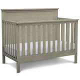 Middleton 4-in-1 Convertible Baby Crib, Textured Limestone