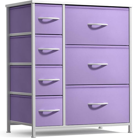 Dresser with 7 Drawers - Furniture Storage Chest for Kid’s, Teens, Bedroom, Nursery,