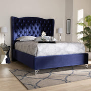 Bed, King, Blue