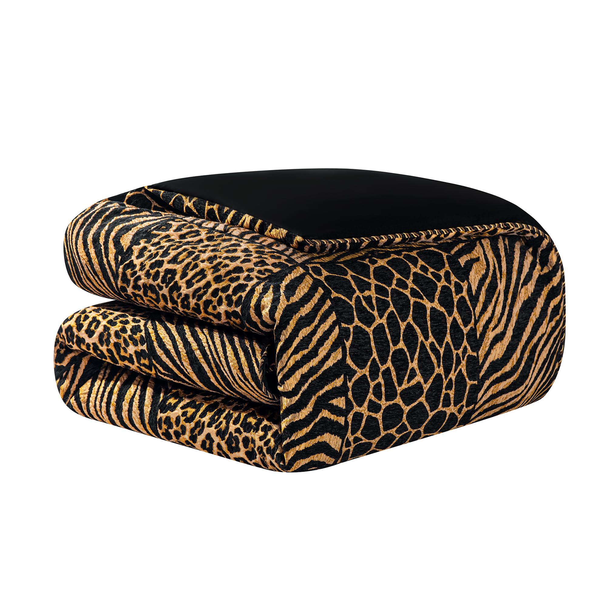 Safari Animal Print King Comforter Set - 8 Piece