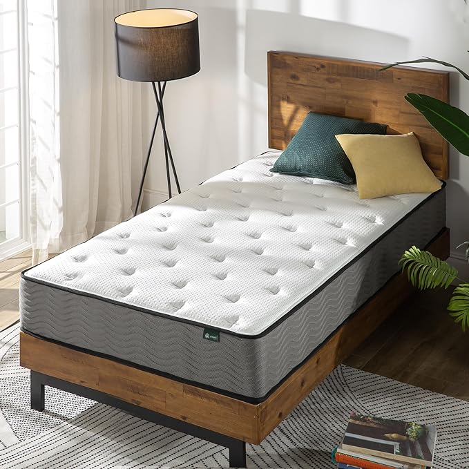 12 Inch True Support Hybrid Mattress [New Version], King, Fiberglass Free,