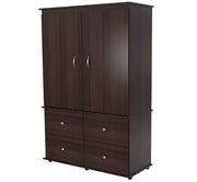 America Wood Armoire Audio/Video Combo, Espresso-wengue