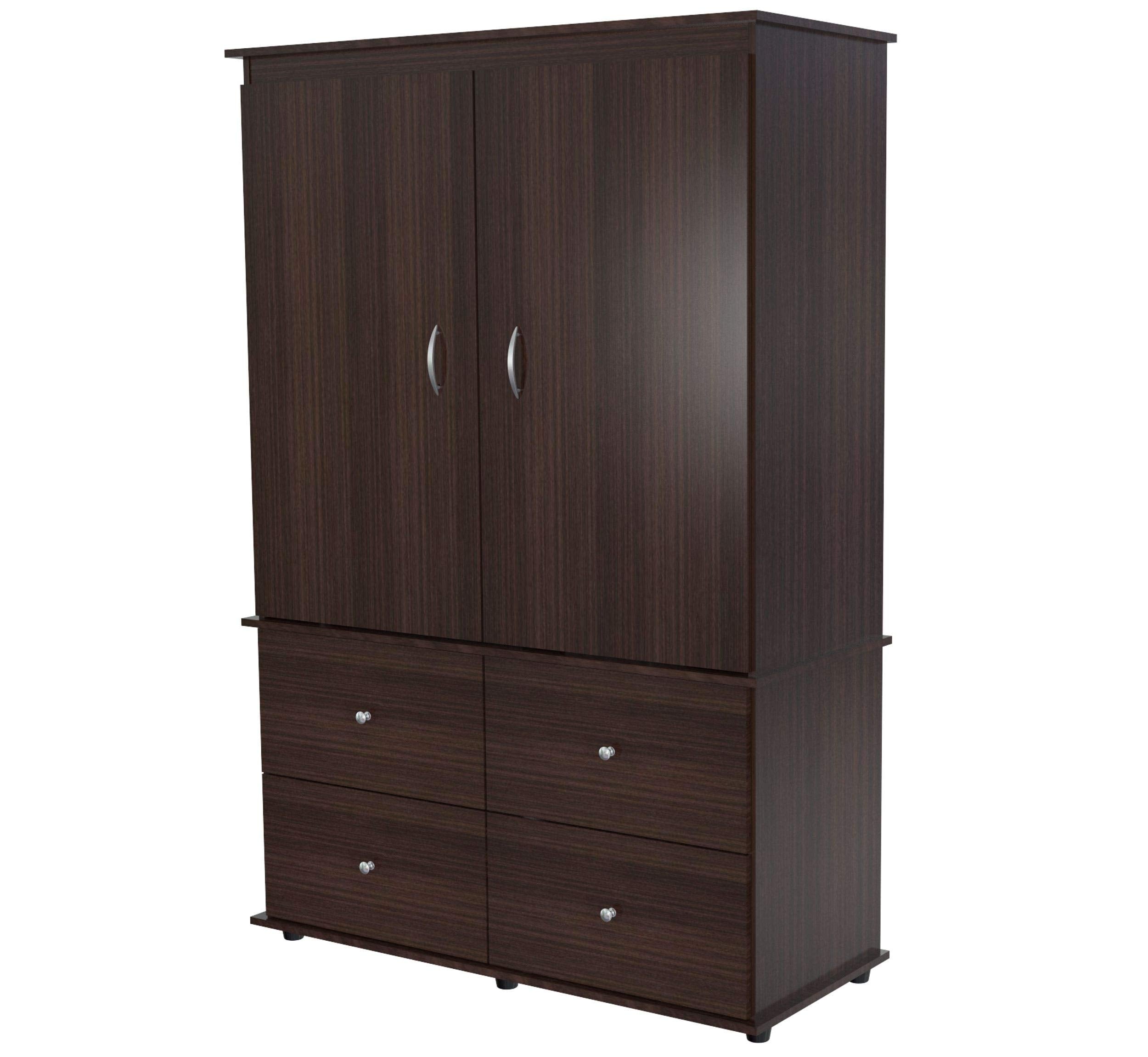 America Wood Armoire Audio/Video Combo, Espresso-wengue