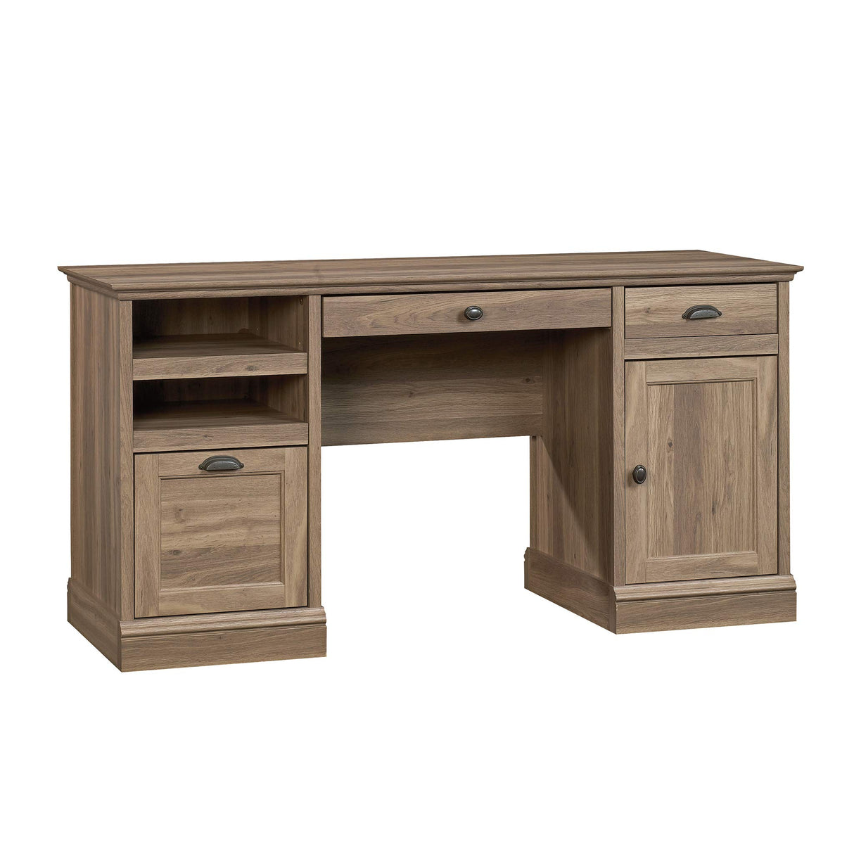 Barrister Lane Executive Desk, Salt Oak finish