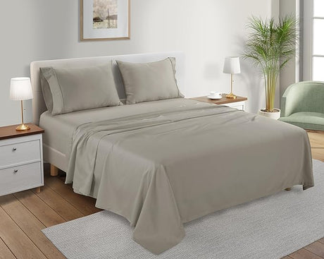 Egyptian Cotton Sheets King Size Sheet Set, King Bed Sheets for King Size Bed, Bedding Sheets & Pillowcases,