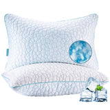 Reversible Soft & Cooling Bed Pillow for Sleeping Set of 2
