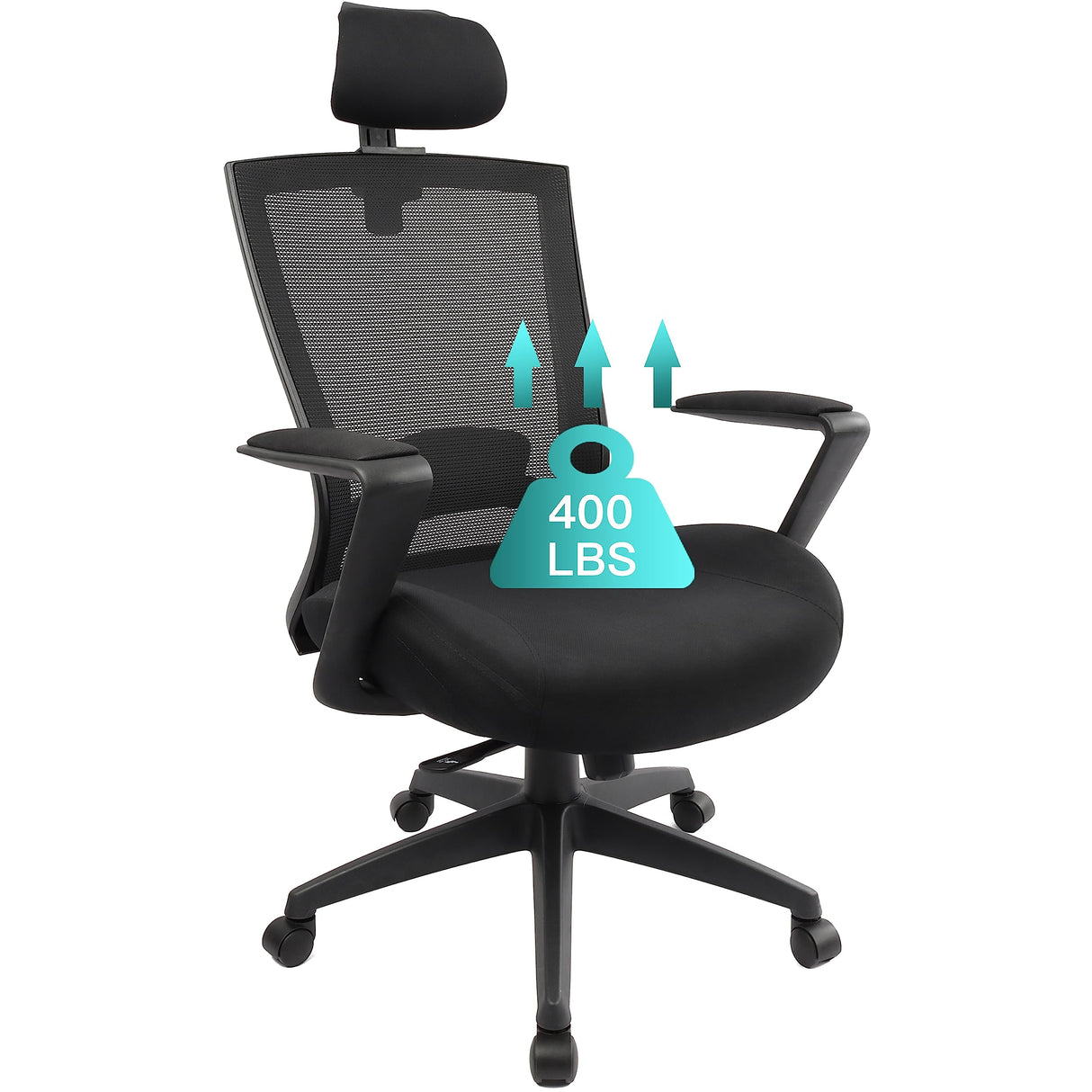 Ergonomic Office Chair for Big and Tall People Computer Desk Chair with Adjustable