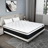 Full Mattress, 10 Inch Bamboo Charcoal Cooling Gel Foam Mattress