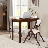 Dining Table Set for 2, Kitchen Table Chairs Set, Expandable Dining Table