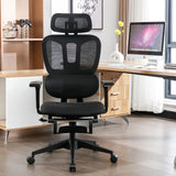 Office Chair with 4D Adjustable Armrest，High Back Desk Computer Chair