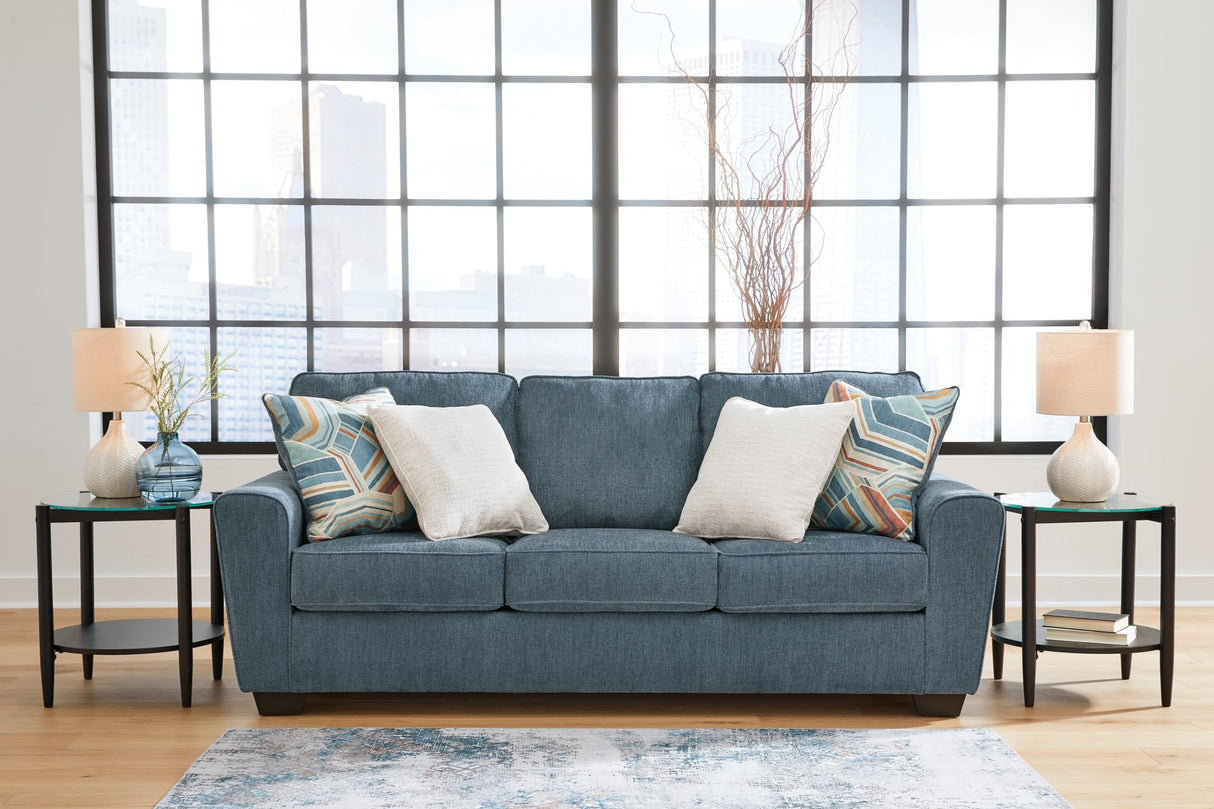 Cashton Casual Sofa for Living Room, Blue