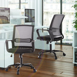 Home Office Chair, Mesh Mid High Back Ergonomic Computer Executive Task Desk with Lumbar Support