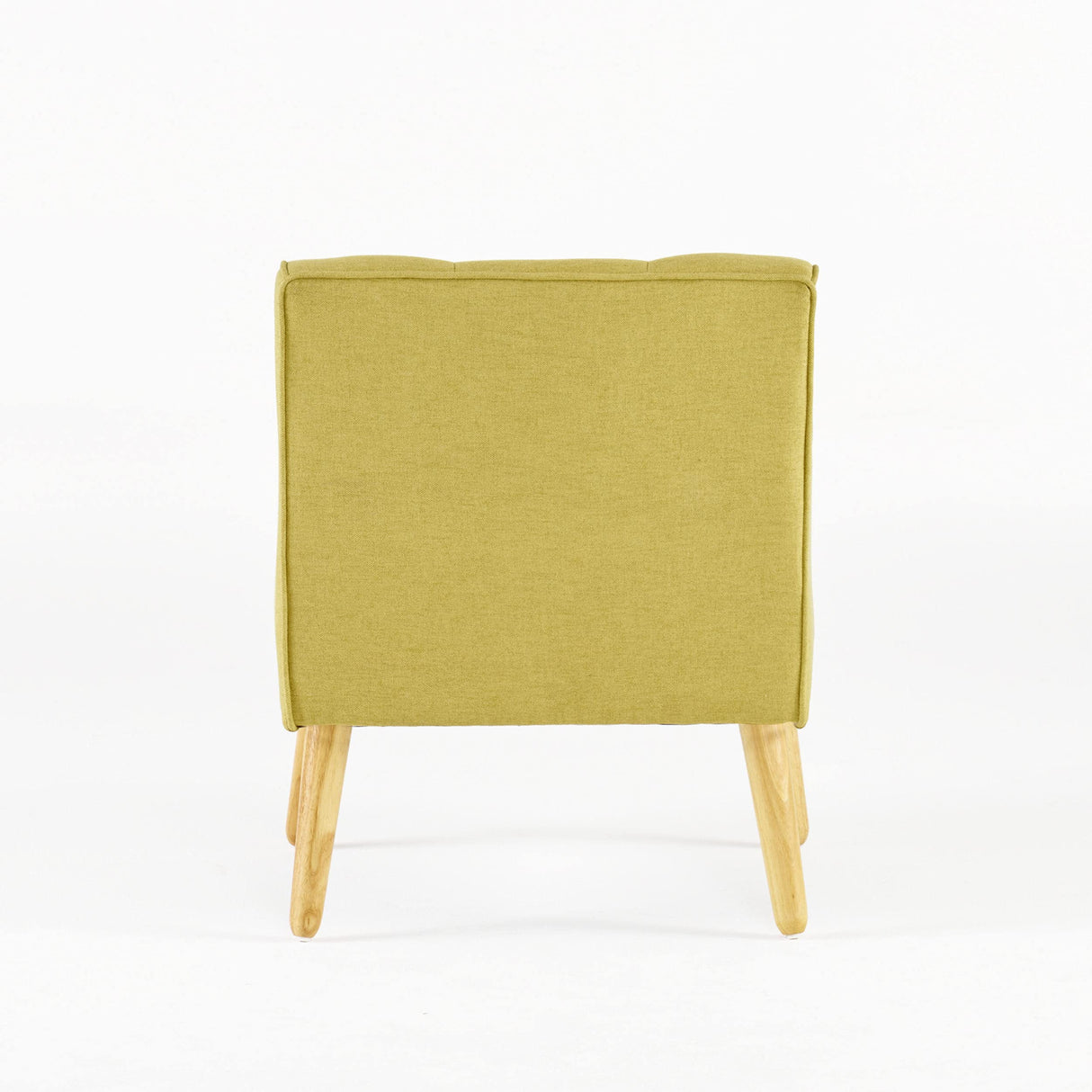 Knight Home Felicity Mid-Century Fabric Arm Chair, Wasabi