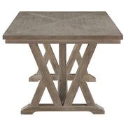 Cornelia - Acacia Wood & MDF - 82-Inch Rectangular Dining Table