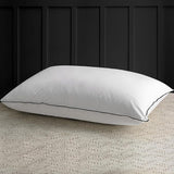 Medium Firm Feather Down Pillows Queen size Set of 2, Luxury Goose Feather Pillow