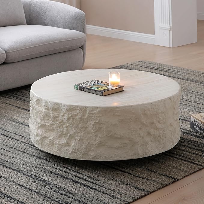 Black Coffee Table Side Table End Table for Living Room