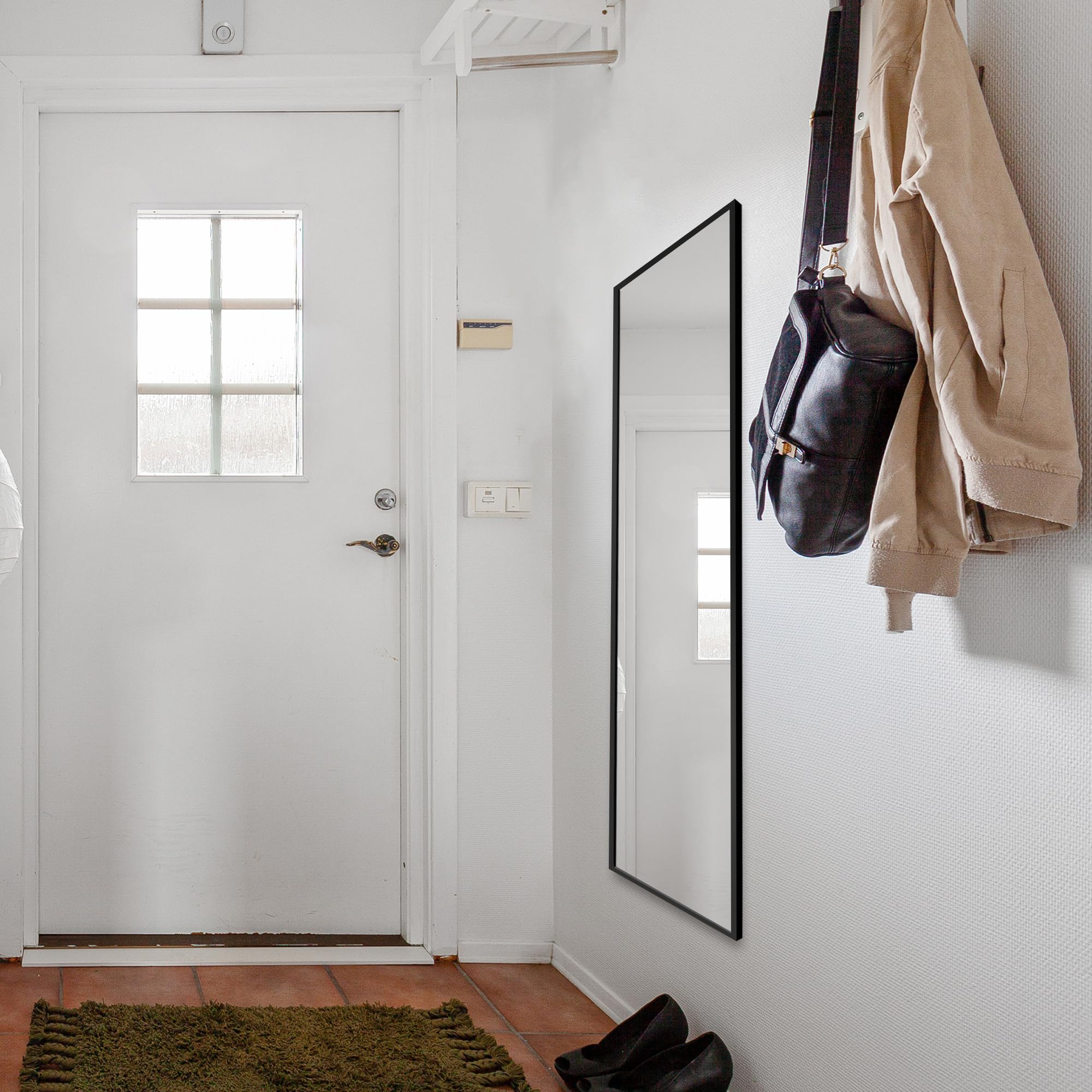 Wall Mirror Full Length Mirror,Standing Mirror Full Body,Large Floor Mirror
