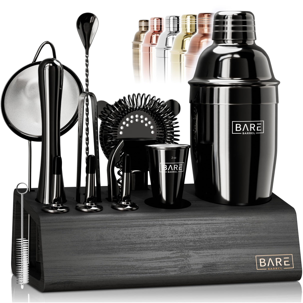 Mixology Bartender Kit Bar Set | 14-Piece Cocktail Shaker Set | Martini Barware Mixing
