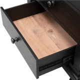 Narella Modern Farmhouse Solid Wood Nightstand