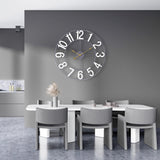 Large Wall Clock for Living Room Decor - Wall Clock for Kitchen - 24 inch (60 CM) Wall Clock Decorative