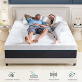 Queen Mattress,10-Inch Queen Size Foam Mattress in Box