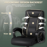 Ergonomic Office Chair,Big and Tall Leather Office Chair,Comfortable Executive Office