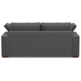 Charlie Sofa in 100% Recycled Polyester Tightly Woven Performance Fabric, Pebble Grey,