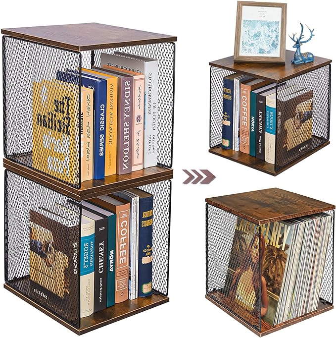 2 Cube Organizer Book Shelfs DIY Variable Stackable Cube Storage Organizer for Kid Bedroom、