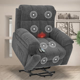 Oversized Lift Chairs Recliner for Elderly with Massage and Heat