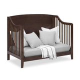 Campbell 6-in-1 Convertible Crib - Greenguard Gold Certified, Walnut Espresso