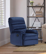 Recliner, Navy Blue