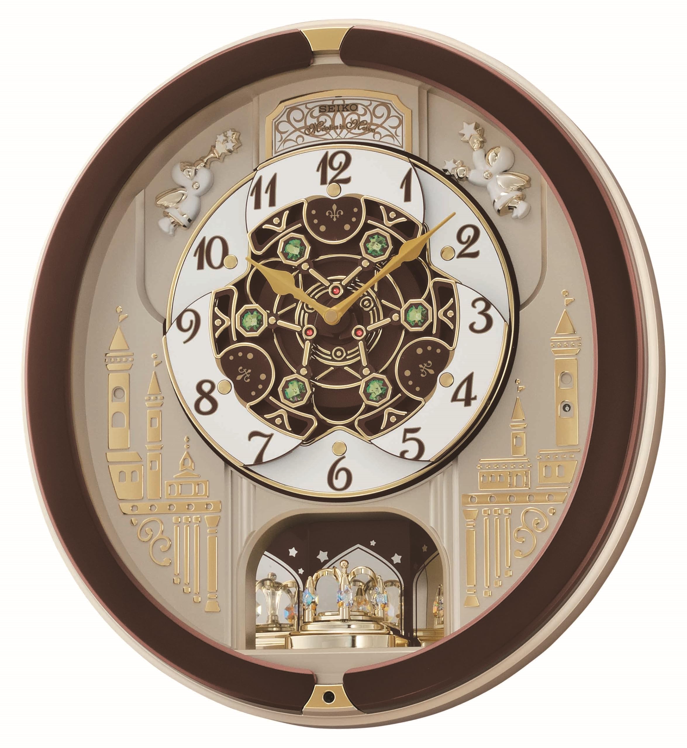 Melodies in Motion Musical Wall Clock, Spring Dance