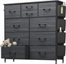 10 Drawer Dresser, Chest of Drawers for Bedroom, Fabric Dresser Drawers