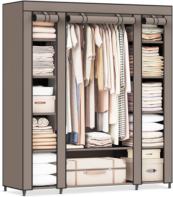 Closet Wardrobe, Portable Closet for Bedroom