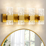 Gold Bathroom Vanity Light Fixtures - Brushed Gold Bathroom Light Fixtures