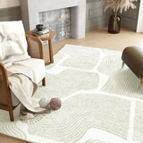 Zen Garden Area Rug - Ultra Soft Area Rug 3x5, Non Slip, Stain Resistant Living Room Rug