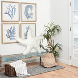 White Starfish Coastal Shaped 25" Decor Decoration