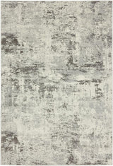 Kingsbury Abstract 8x10 Gray Modern Area Rug